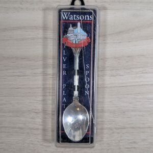 Watsons Washington DC Souvenir Spoon Silverplate w/ Box